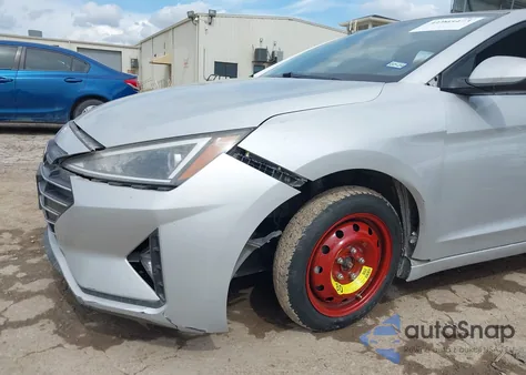 2019 Hyundai Elantra Sel из США, поврежденный, VIN KMHD84LF9KU737335